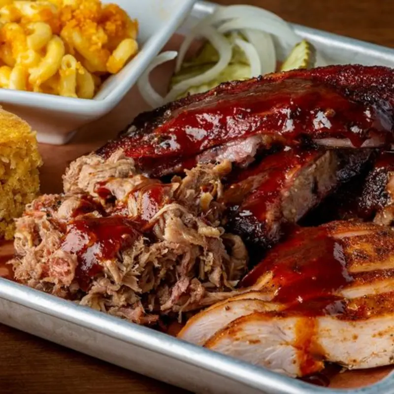Sampler at Joe's Real BBQ