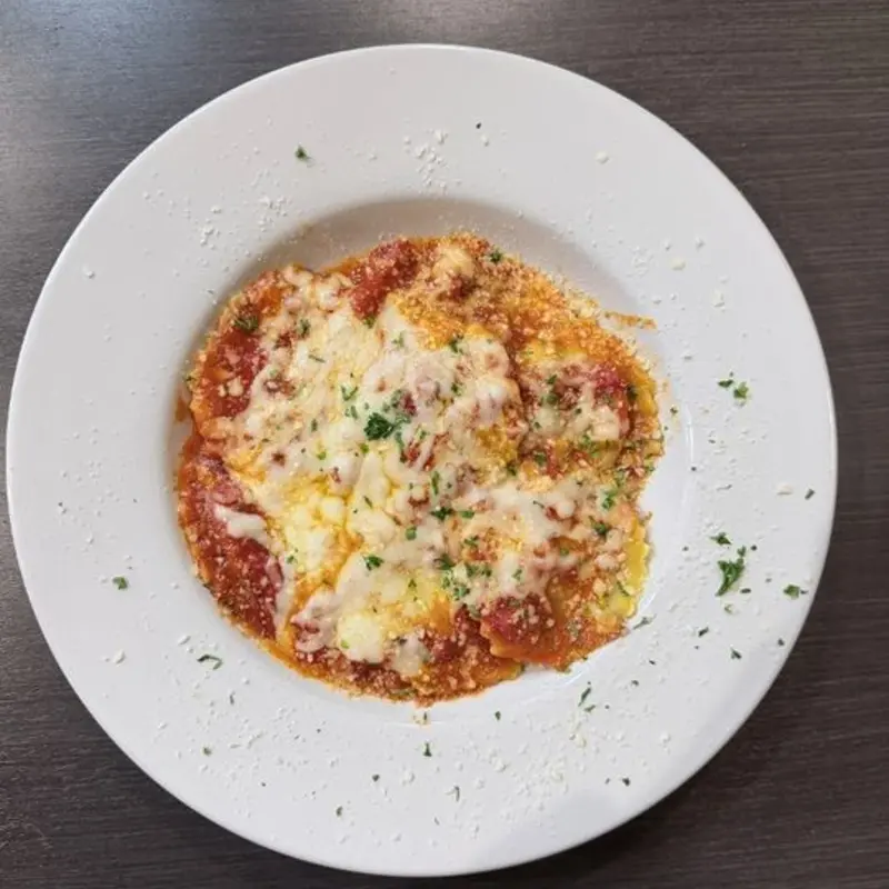 Cheese Ravioli at Brooklyn V's Pizza Lindsey & Warner