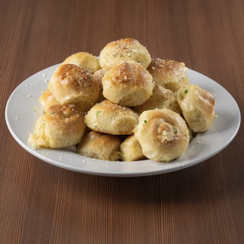 Garlic Knots at Brooklyn V's Pizza Lindsey & Warner