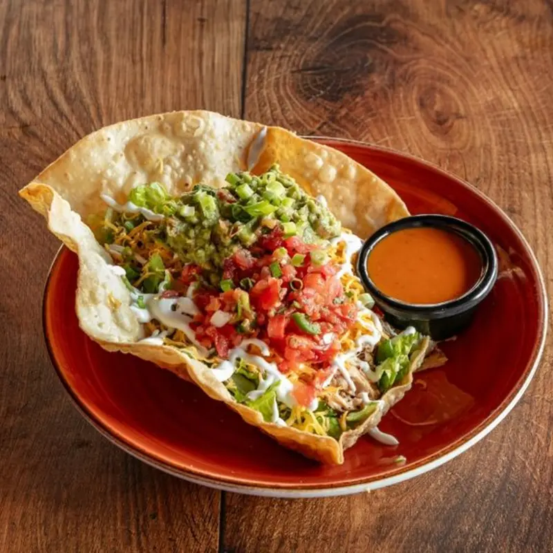 Shredded Beef Taco Salad