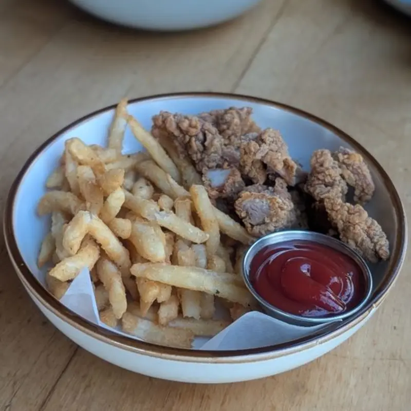 Karaage Chicken Nuggets at Clever Koi Gilbert