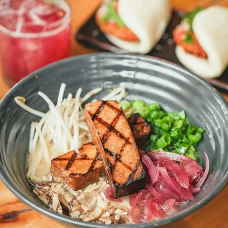 Vegan Shoyu Ramen at Clever Koi Gilbert