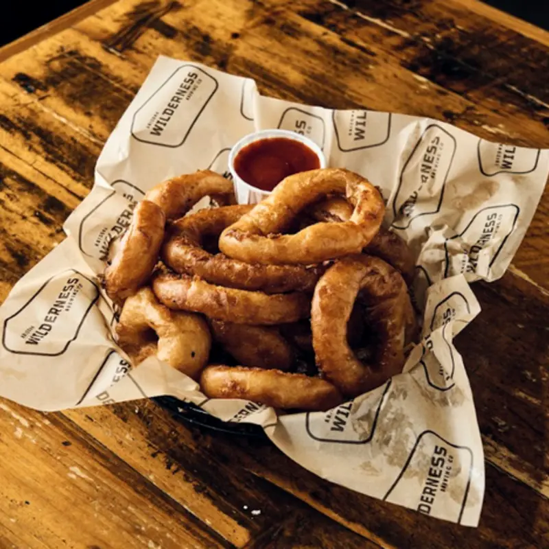 Belgian Waffle Battered Onion Rings