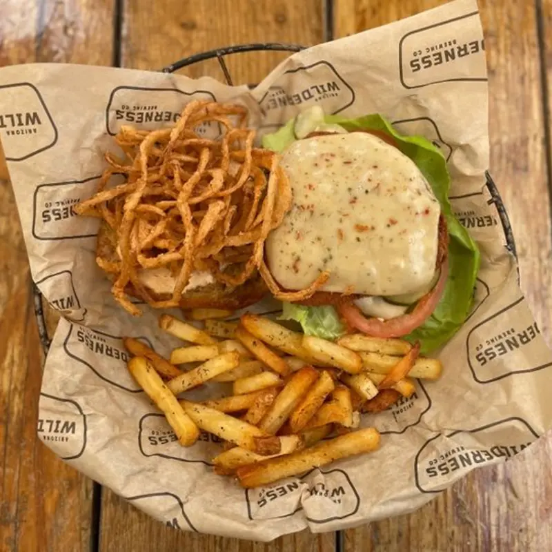 Vegan Sonoran Chicken Sandwich