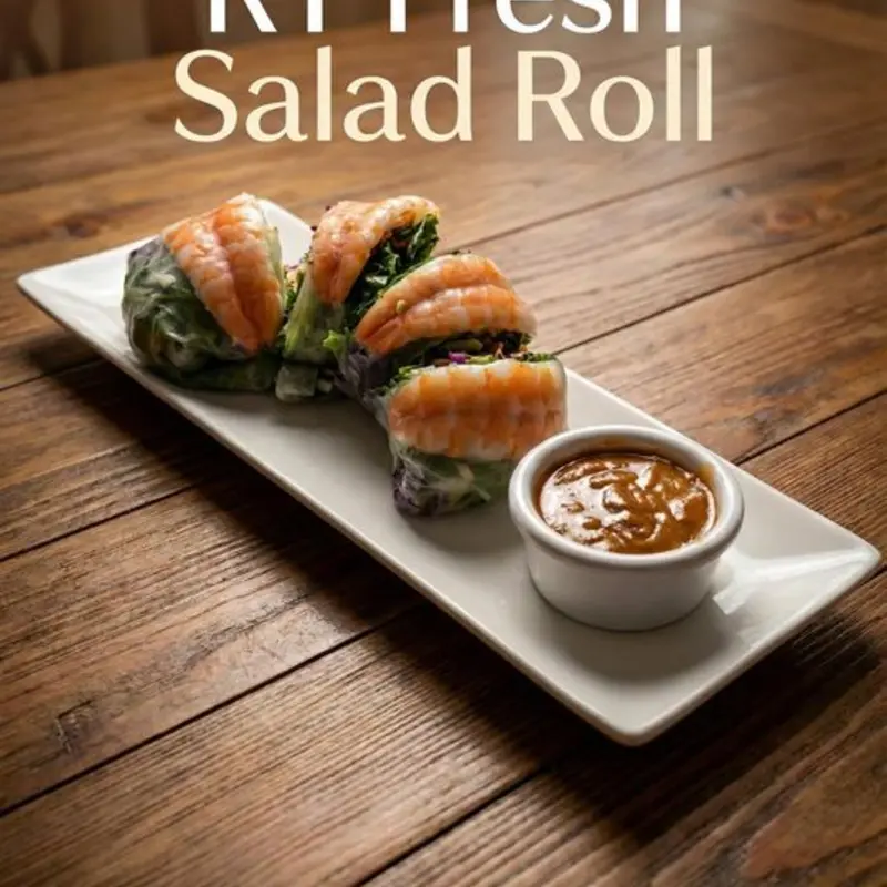 R.T. Fresh Salad Roll at Royyim Thai Cuisine.