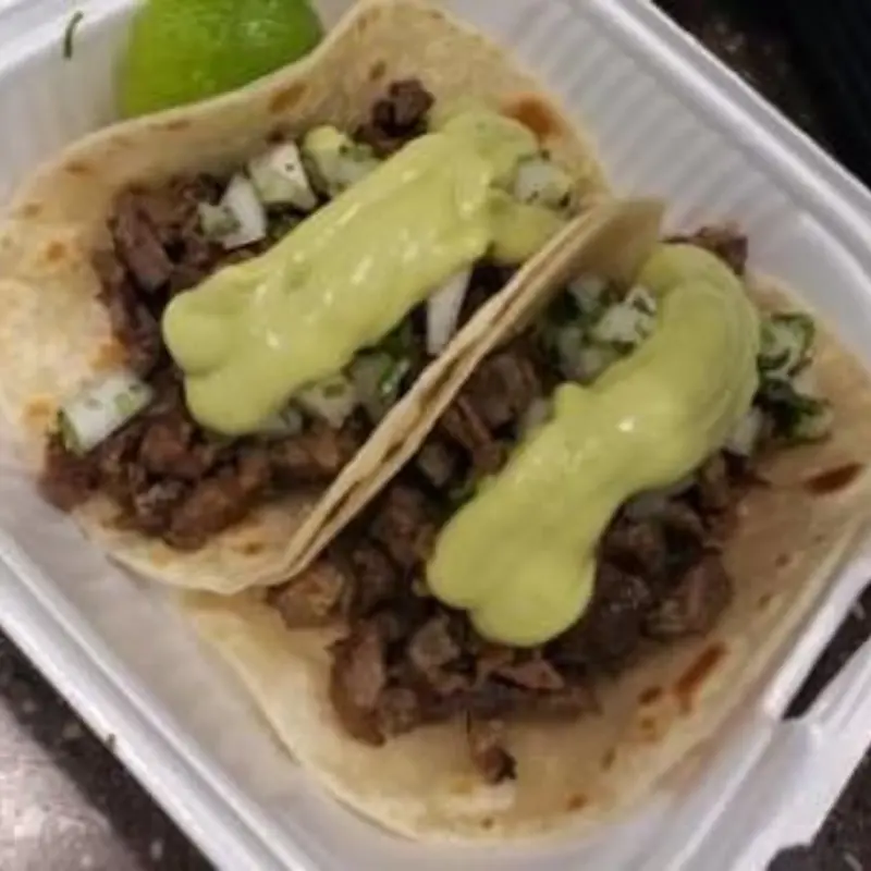 Flour/Asada Taco at Tacos Tijuana Mesa