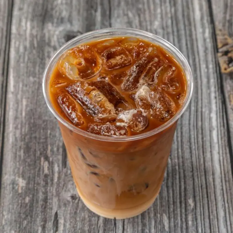 ICED LATTE at Four Silos Brewery | Coffee & Beer House 143 S Higley Rd, Gilbert, AZ, 85296