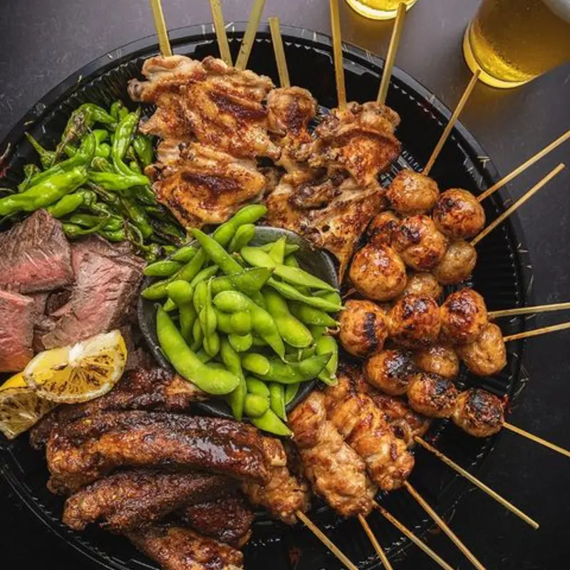 Robata Grilled Meat Platter - LARGE at Shimogamo Sushi and Grill Gilbert