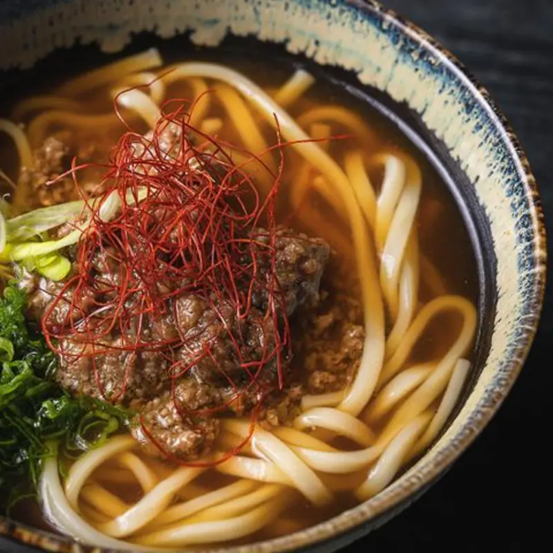 Spicy Beef Miso Udon