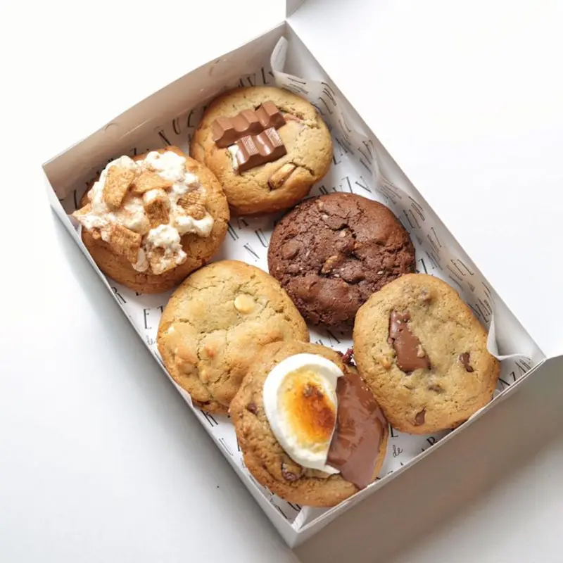 6 Cookie Box at Nuez de Azahar Jackson 808 south Jackson road