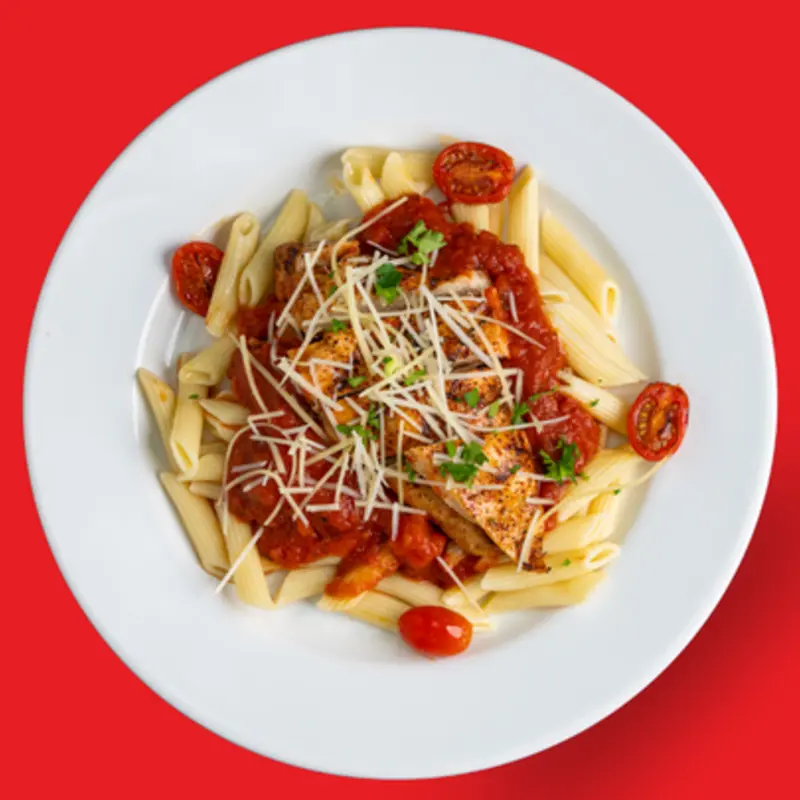 Chicken Marinara Penne at Fork To Fit Kitchen - UT Health RGV Cancer And Surgery Center