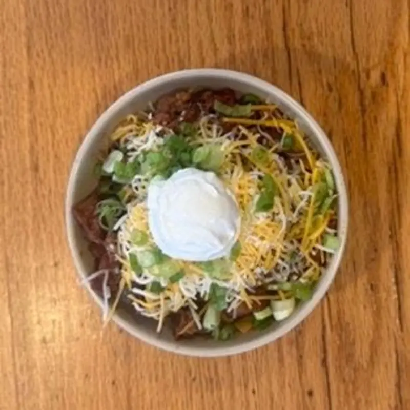 Frito Pie at Juicy Pig Barbecue