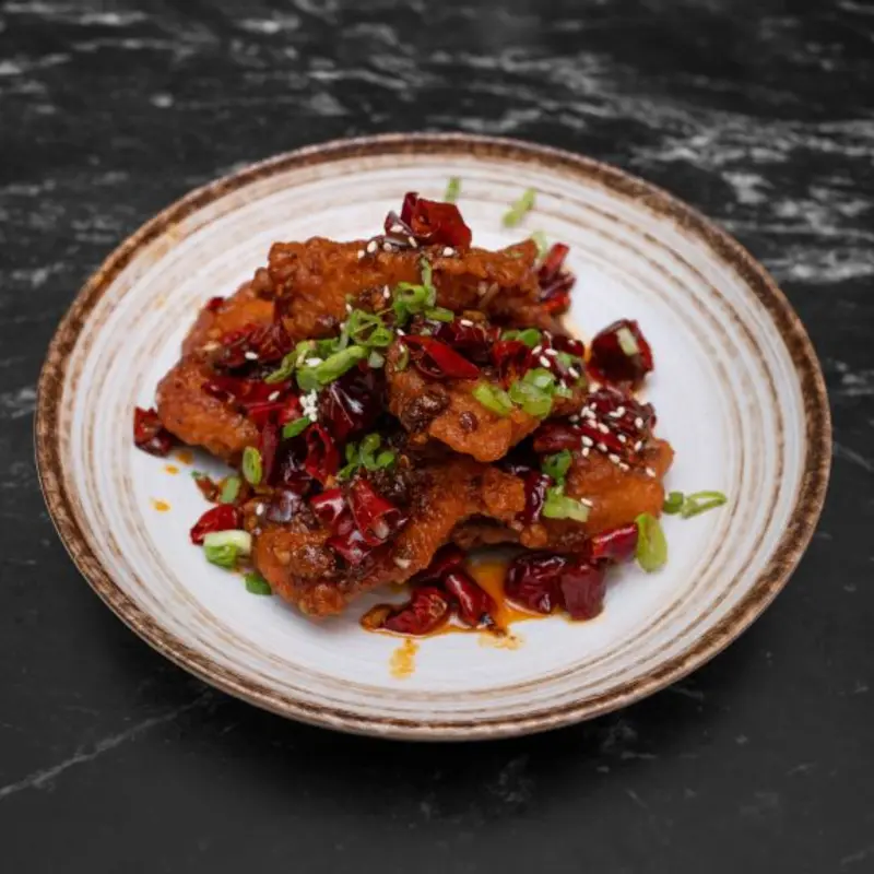 香辣鱼片 Chilli filet o’ fish ?️ at Ye's Apothecary 119 Orchard st