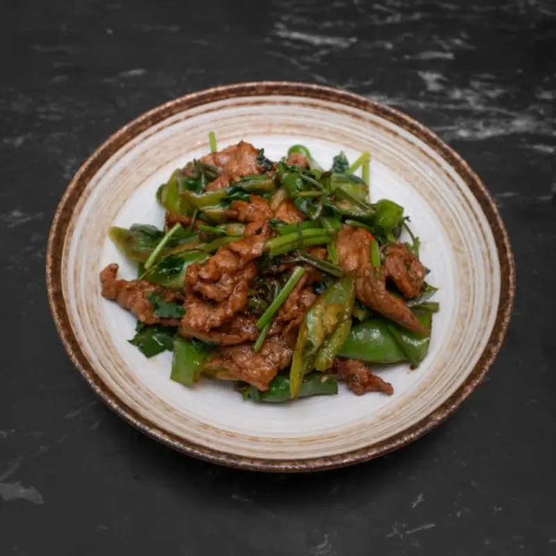 小炒牛 Spicy yellow beef at Ye's Apothecary 119 Orchard st