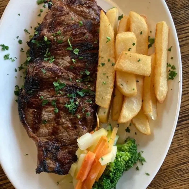 Grilled Shell Steak * at Riverdale Steak House