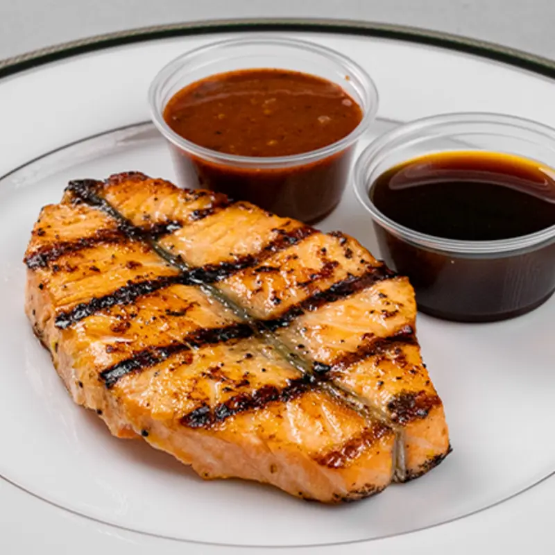Grilled Salmon Plate