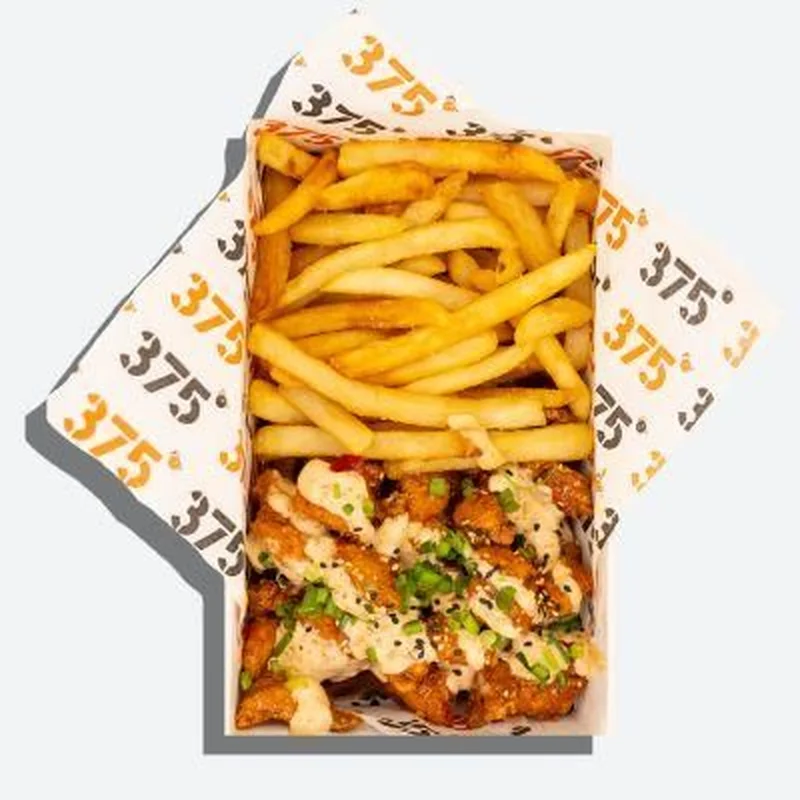 The Pop Box at 375° Chicken 'n Fries - Jackson Heights