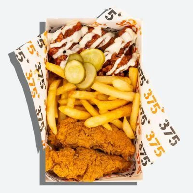 The Duo Box at 375° Chicken 'n Fries - Jackson Heights