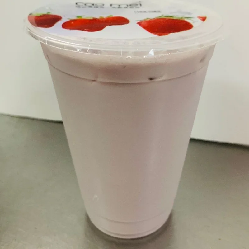 Taro Milk Black Tea 香芋奶茶 at Bund on Queens Blvd - Forest Hills