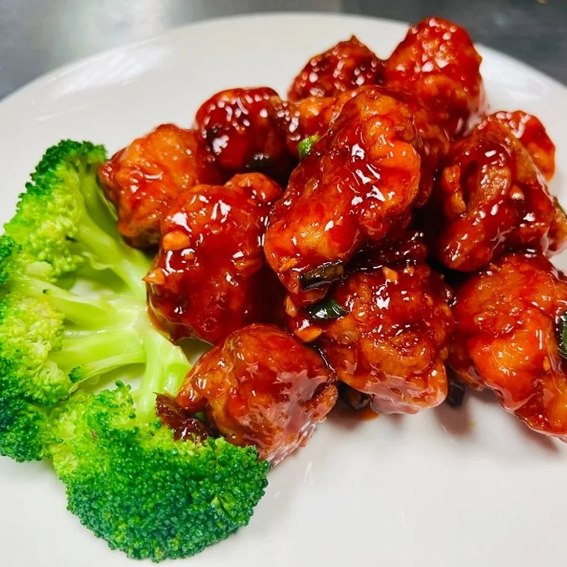 Spicy General Tsao Chicken 左宗鸡 at Bund on Queens Blvd - Forest Hills