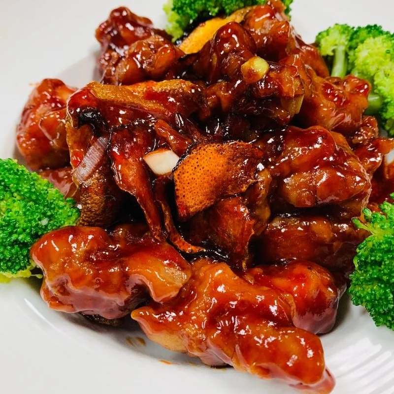 Spicy Orange Chicken 陈皮鸡