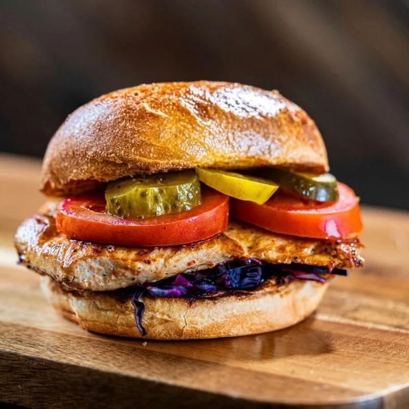 Grilled Chicken Sandwich at Burger Spot - Queens