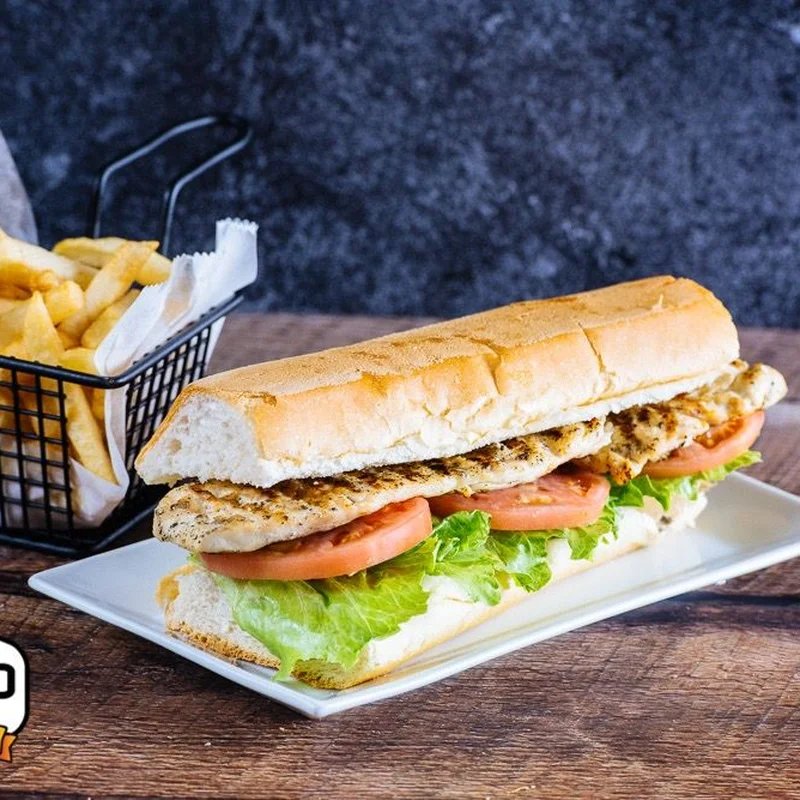 Grilled Chicken Sandwich at Caridad Restaurant Corona
