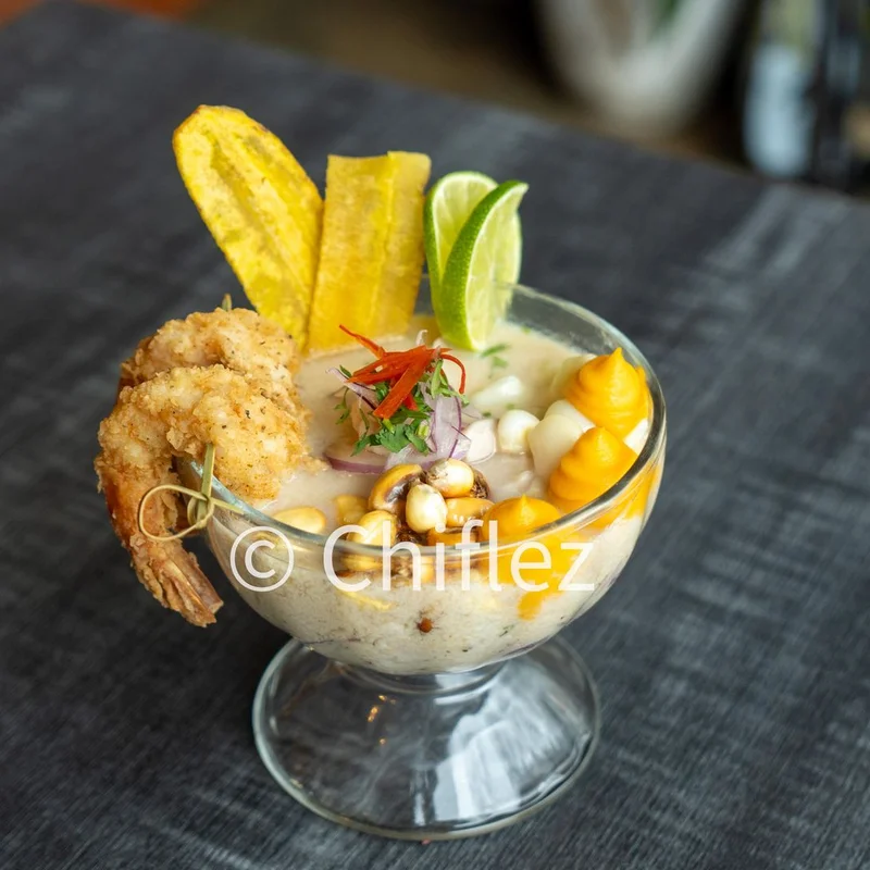 Leche De Tigre - Spicy at Chiflez Pisco House