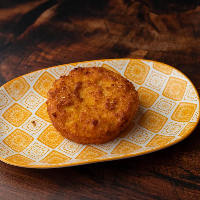 Arepa Chocolo at La Colombianita Bakery