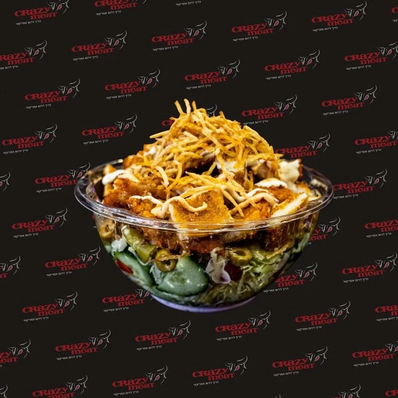 Crazy Crispy Chicken (Salad) at Crazy Meats NYC #2