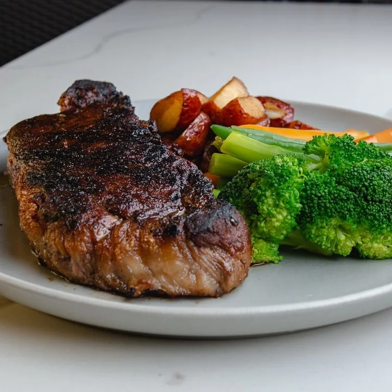 12oz New York Steak at Florence Restaurant Bar