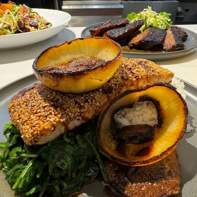 Sesame Crusted Salmon