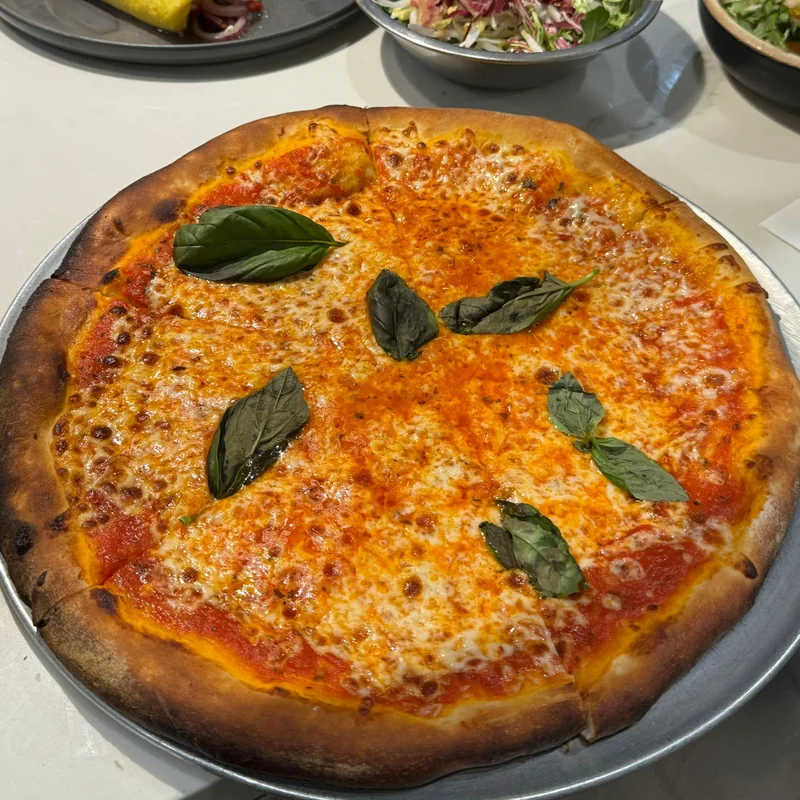 Classic Margherita Pizza at Florence Restaurant Bar