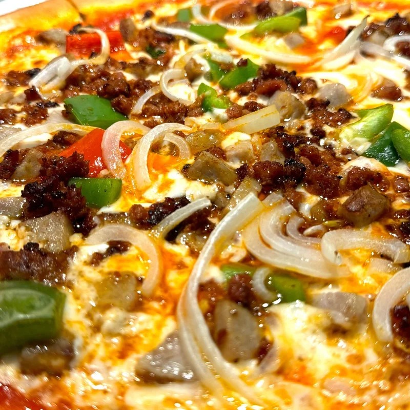 Salsiccia Pizza at Florence Restaurant Bar