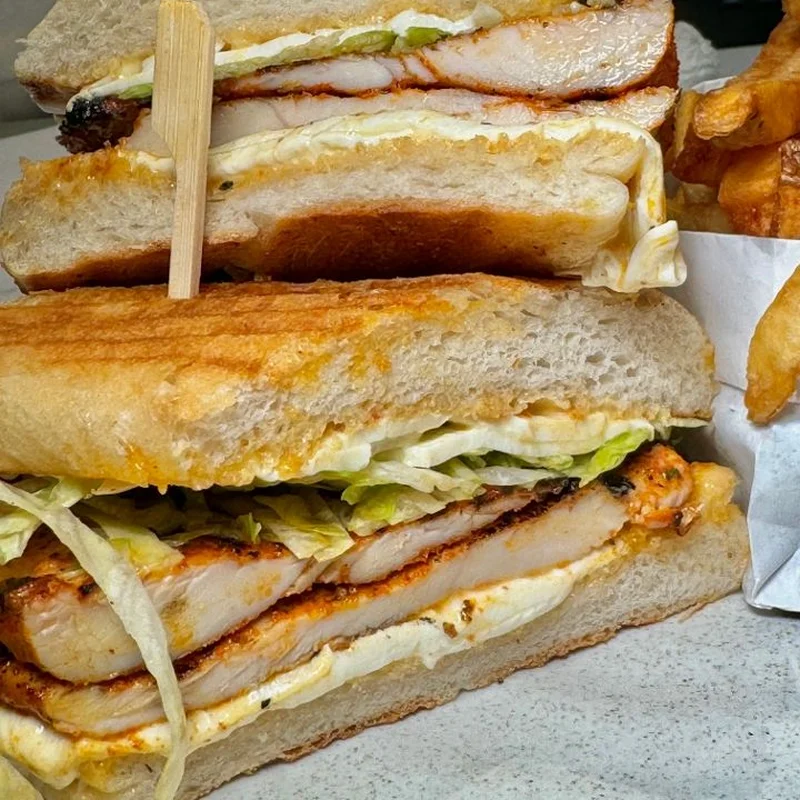 Grilled Cajun Chicken Sandwich at Florence Restaurant Bar