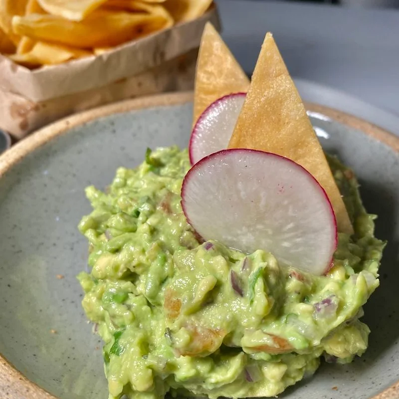 Fresh Guacamole with Chips at Florence Restaurant Bar