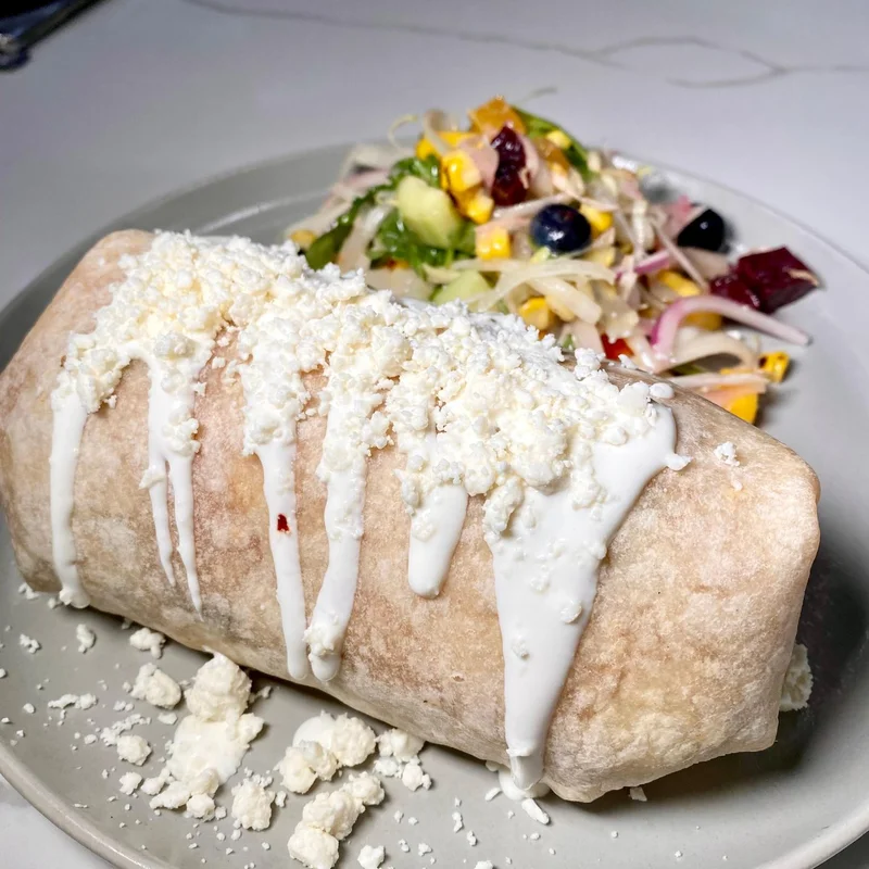 Shrimp AL Pastor Burrito