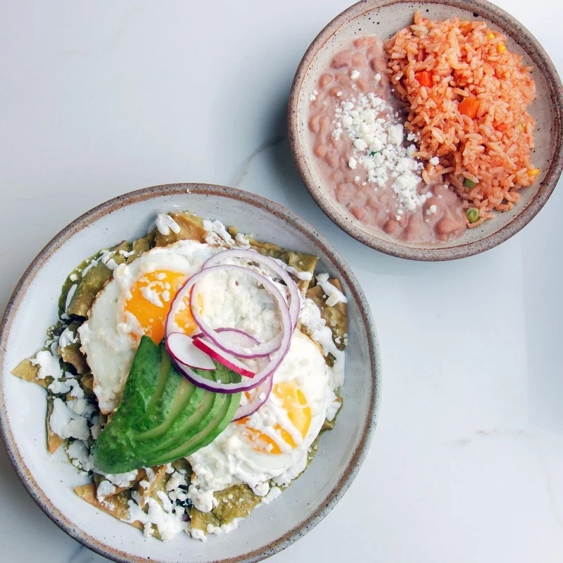Chilaquiles Verdes at Florence Restaurant Bar