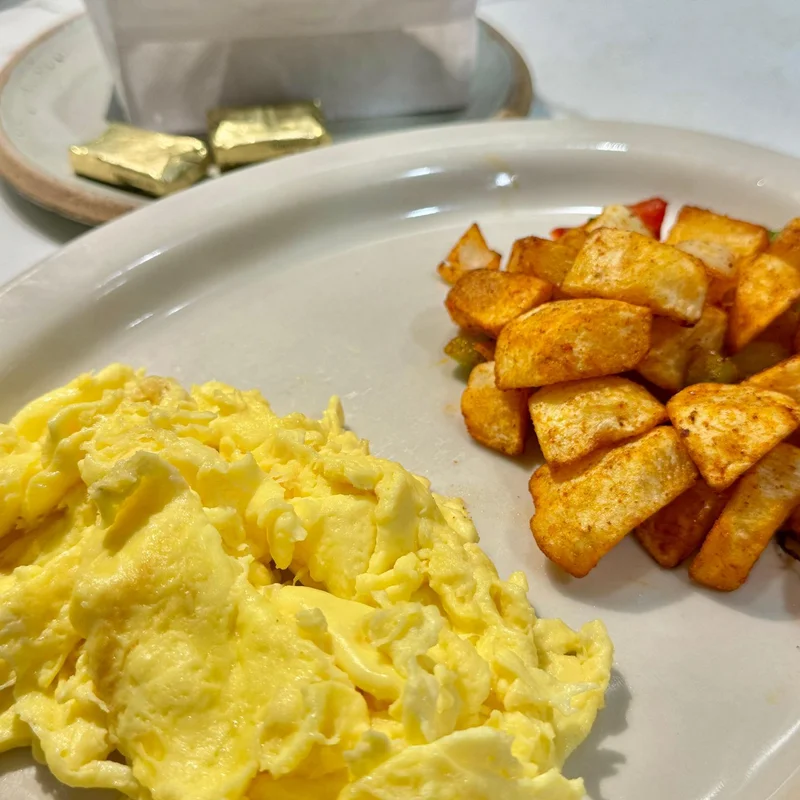 Two Eggs Any Style No protein