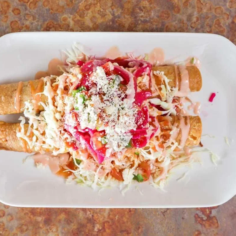 4 Pcs Crunchy Tacos at Forest Hills Express Cafe
