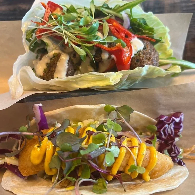 Kids Taco 2pc. at Guacado Elmhurst