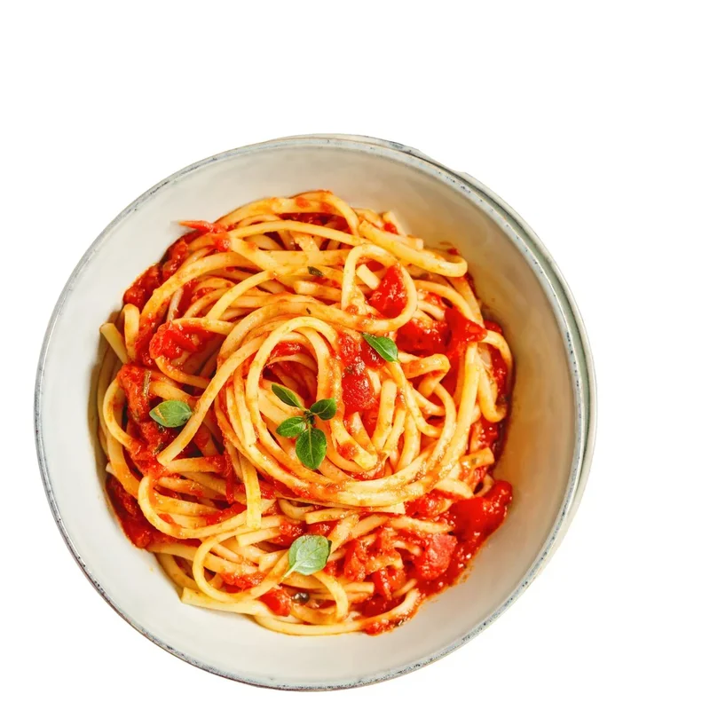 Spaghetti Pomodoro Sauce at Singas Famous Pizza