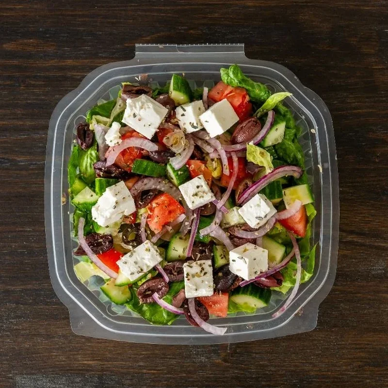 Greek Salad at Singas Famous Pizza
