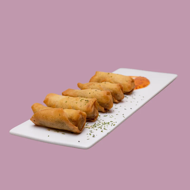 (A) Spring Rolls 4pcs at Yaya Tea Elmhurst