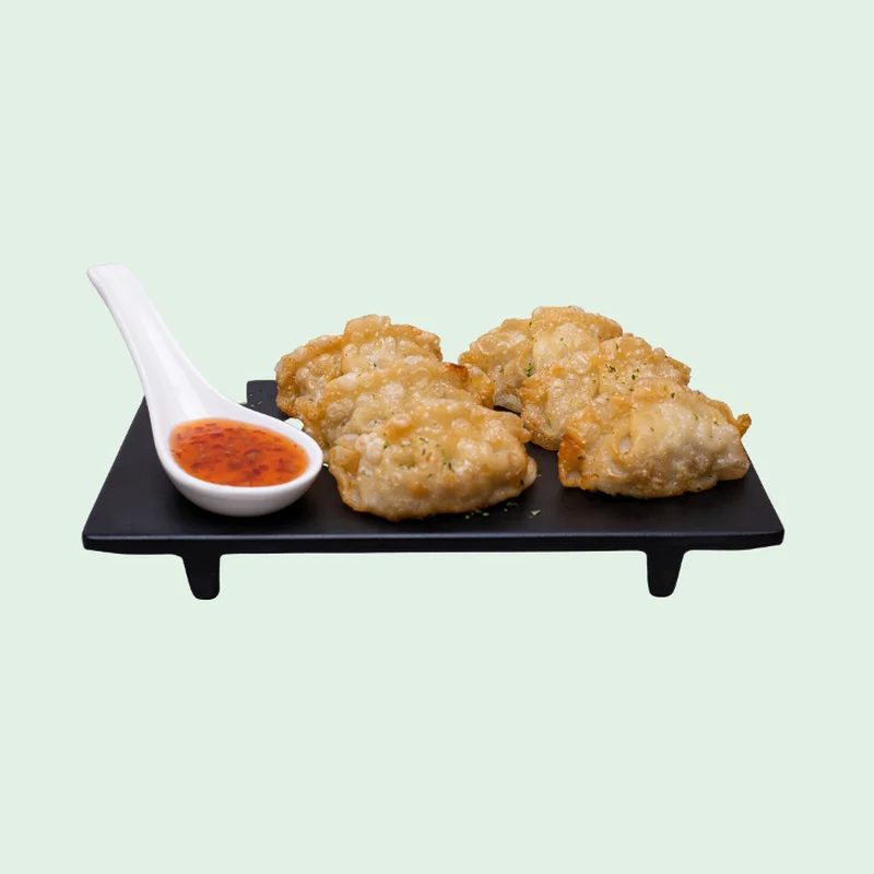 (A) Pork Gyoza 6 pcs at Yaya Tea Elmhurst