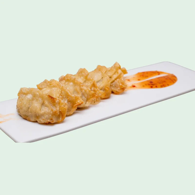(A) Shrimp Gyoza 6 pcs at Yaya Tea Elmhurst